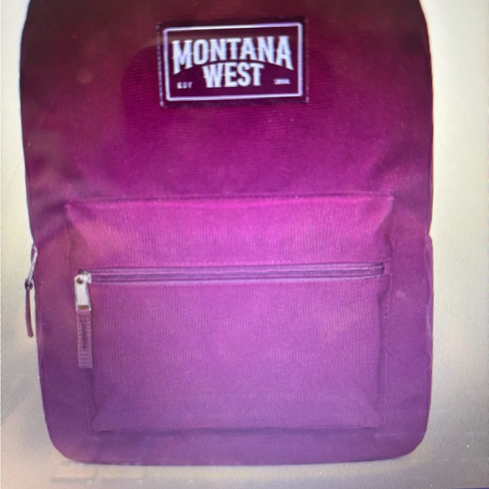 Montana West Backpack - Black x 3 and Magenta Turquoise and Burgundy